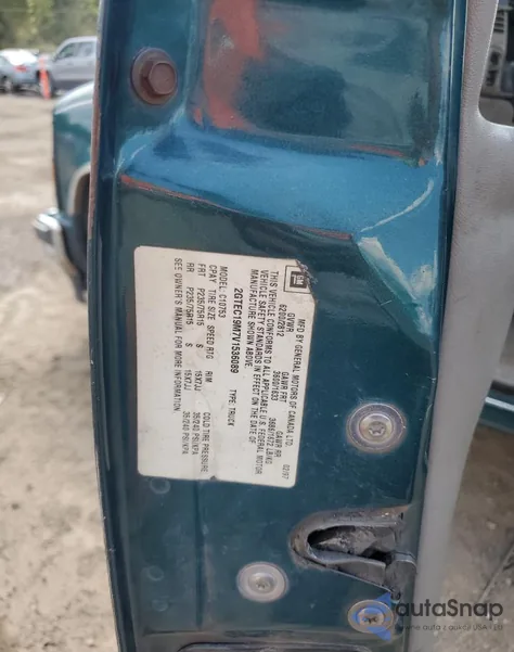 1997 GMC Sierra C1500 from USA, damaged, VIN 2GTEC19M7V1536089